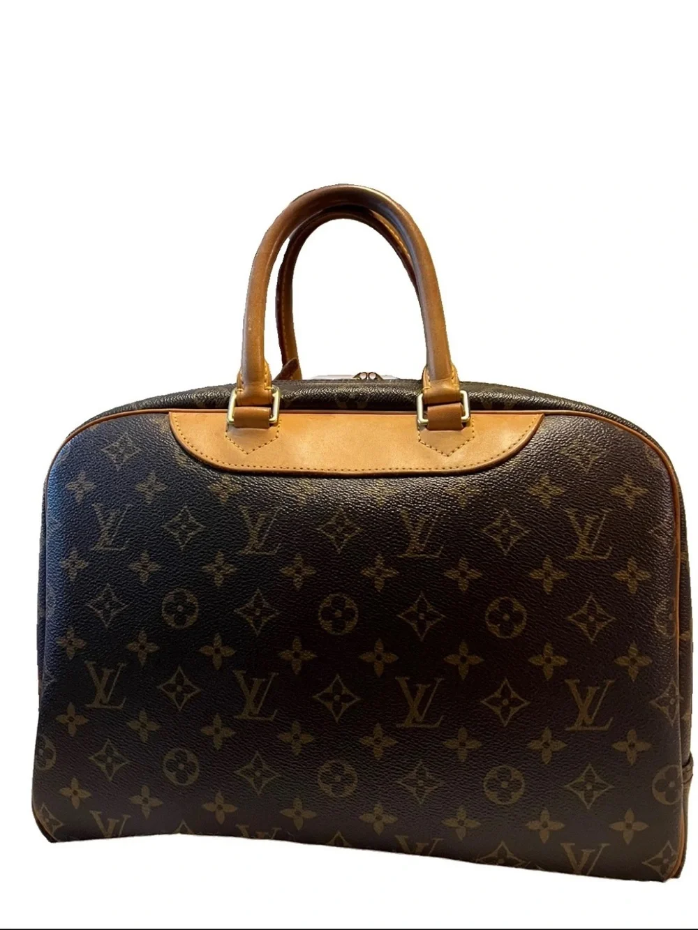 Authentic Louis Vuitton Monogram Deauville Bag Purse